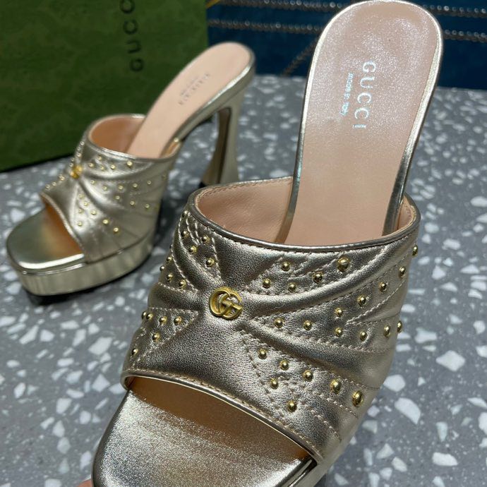 Sandals gold фото 5