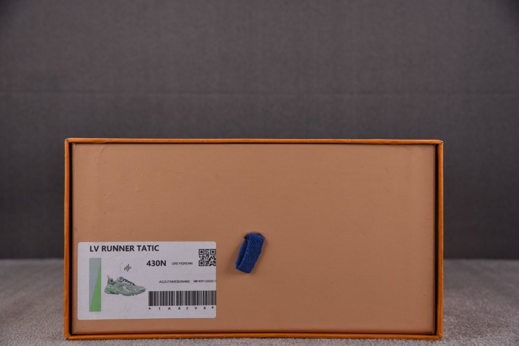 Кроссовки LOUIS VUITTON Runner Tatic Grey Green фото 6