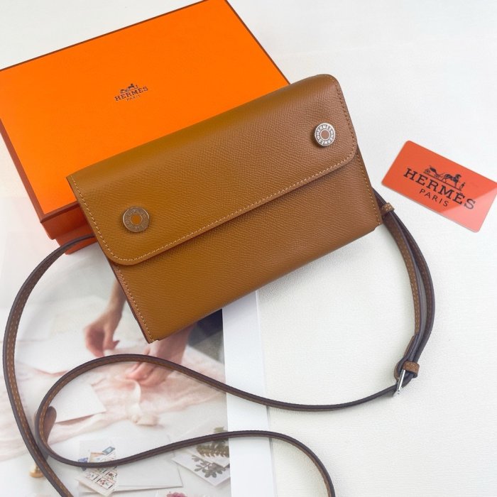 Сумка через плечо кожаная 18 см