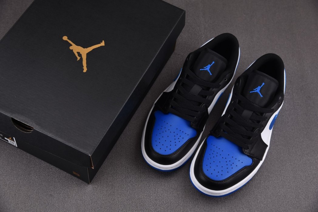 Кросівки Air Jordan 1 Low Royal Toe фото 7