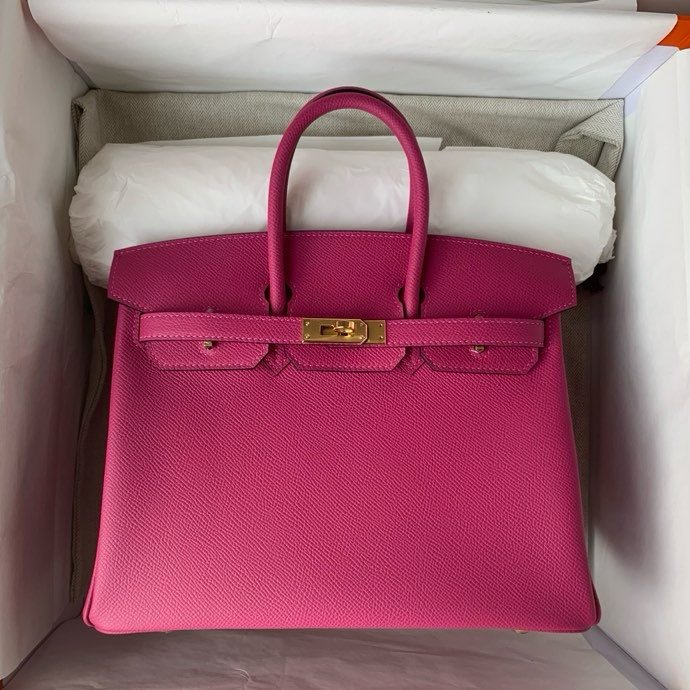 A bag Birkin 25 cm of skin Epsom фото 6