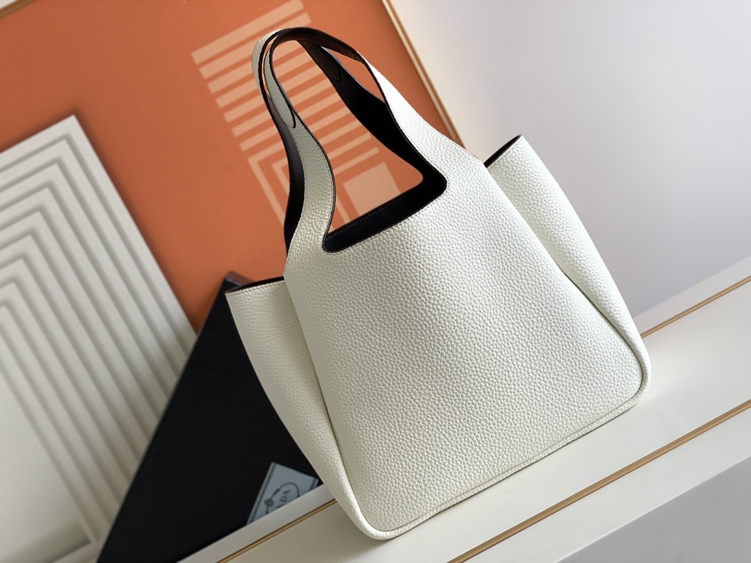 A bag-тоут 25 cm, natural leather фото 3