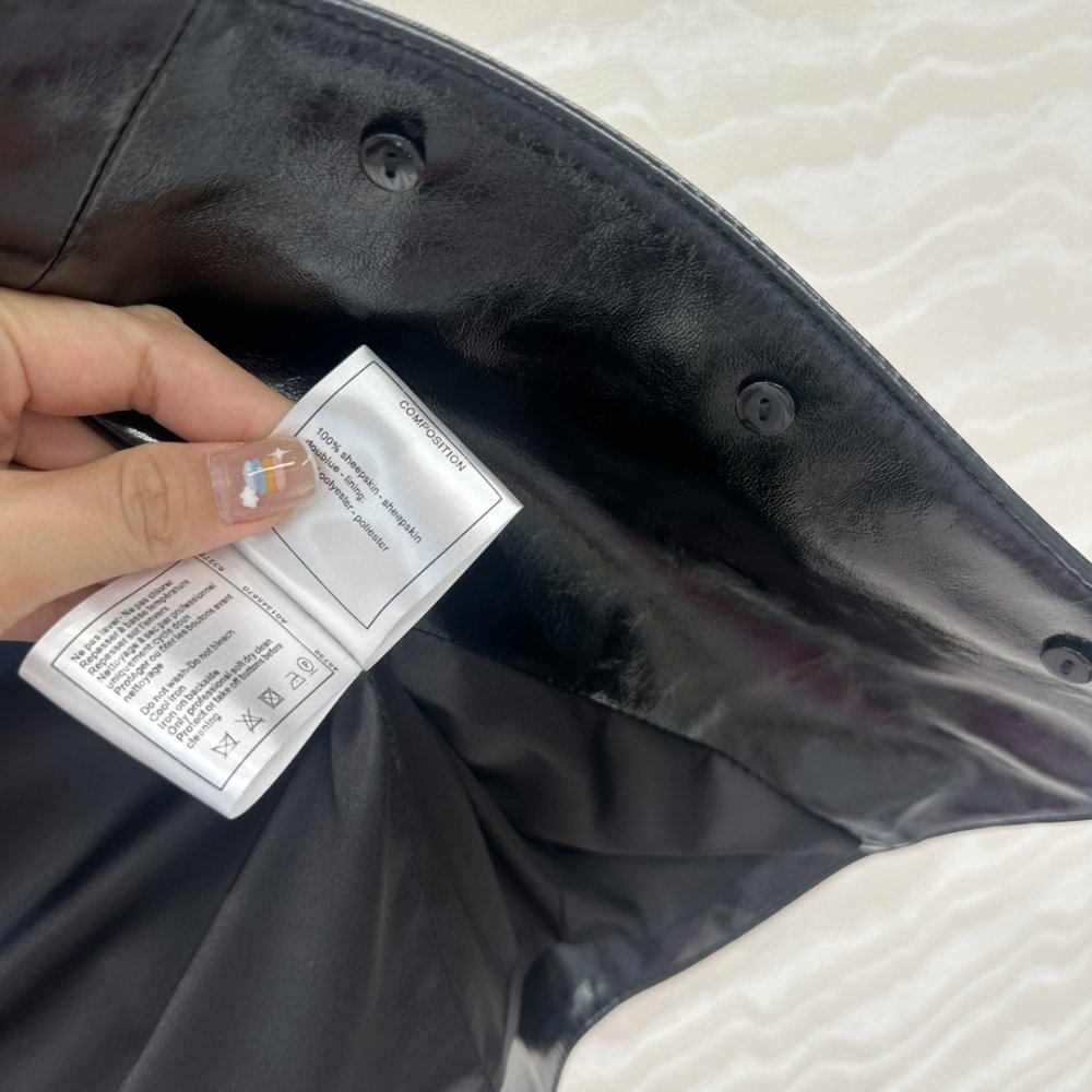 Vest leather female фото 8