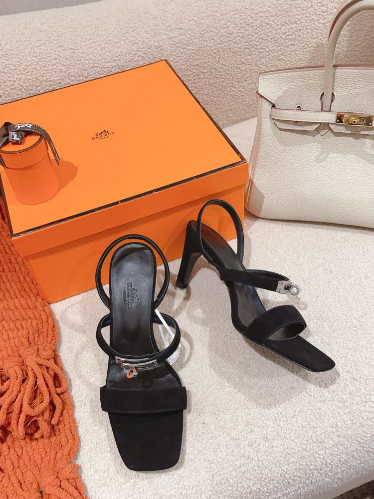 Босоножки Hermes Glamour на каблуке 7.5 см фото 3