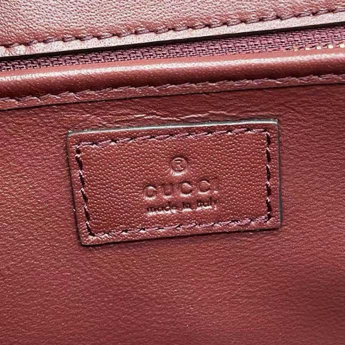 Сумка кожаная Gucci Bamboo Diva 26 см фото 7