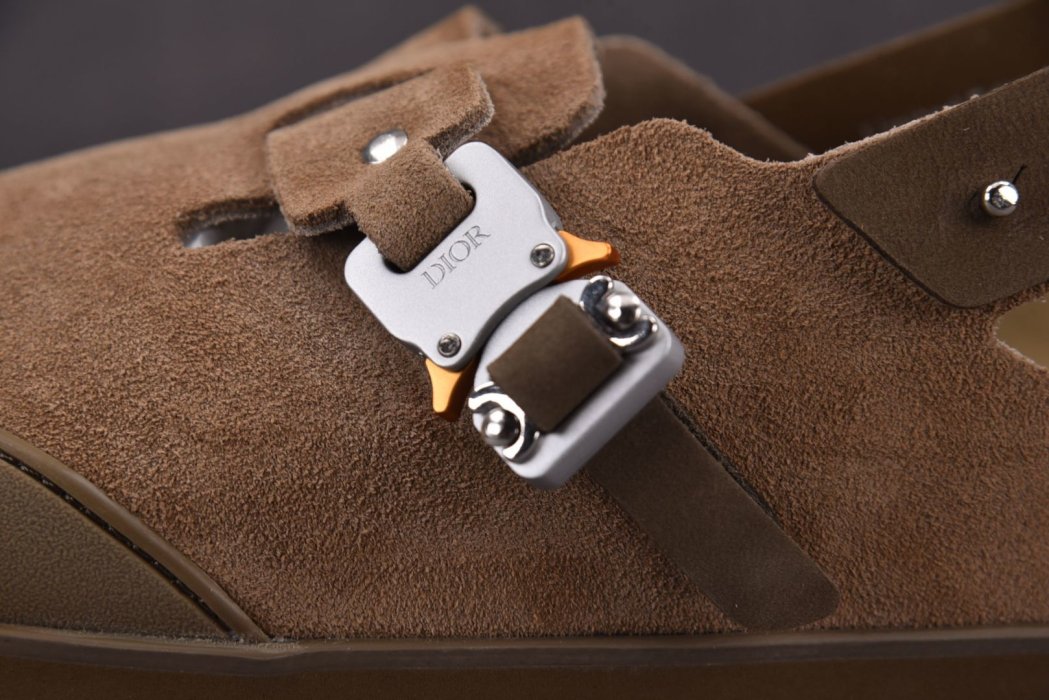 Сандалии DIOR x Birkenstock Tokio Coffee фото 12