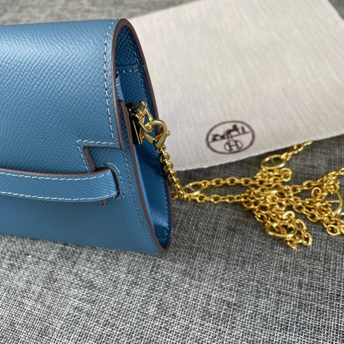 Сумка через плечо Kelly кожаная женская 22 см фото 3