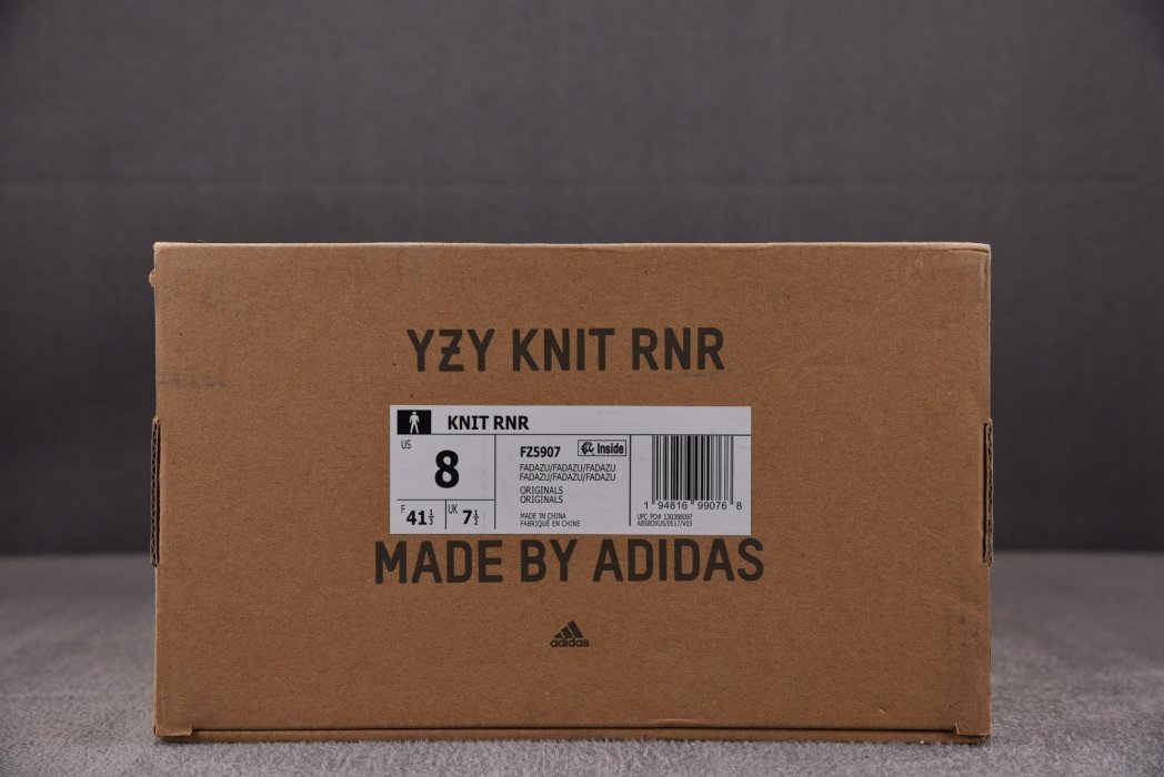 Кроссовки Originals Yeezy Knit Runner Fade Azure FZ5907 фото 6