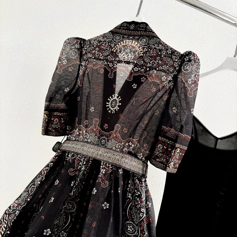 Dress (silk and linen) фото 5