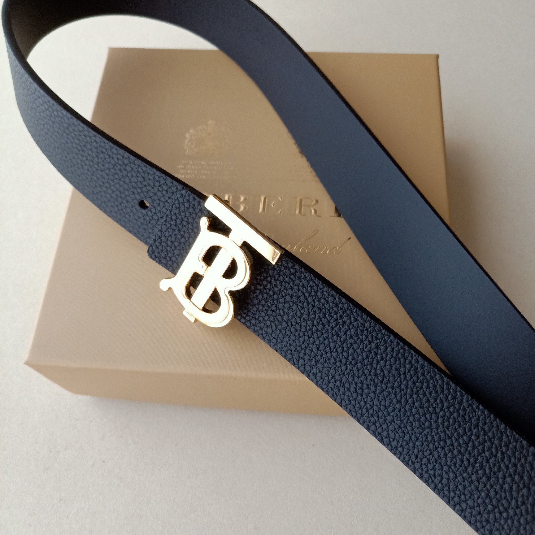 Belt leather 3.5 cm фото 2