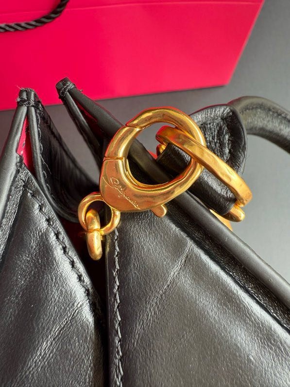 Сумка кожаная женская 15 см фото 2