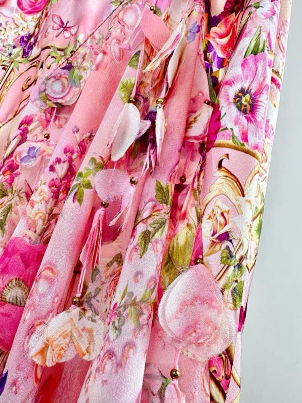 Платье CAMILLA с открытой спиной и оборками фото 7