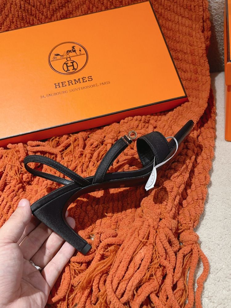 Босоніжки Hermes Glamour на підборах 7.5 см фото 6