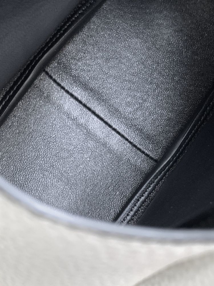 A bag Leather handbag Reverse stitching 1BA349 18 cm фото 8