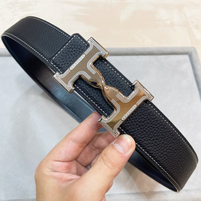 Belt leather 3.8 cm