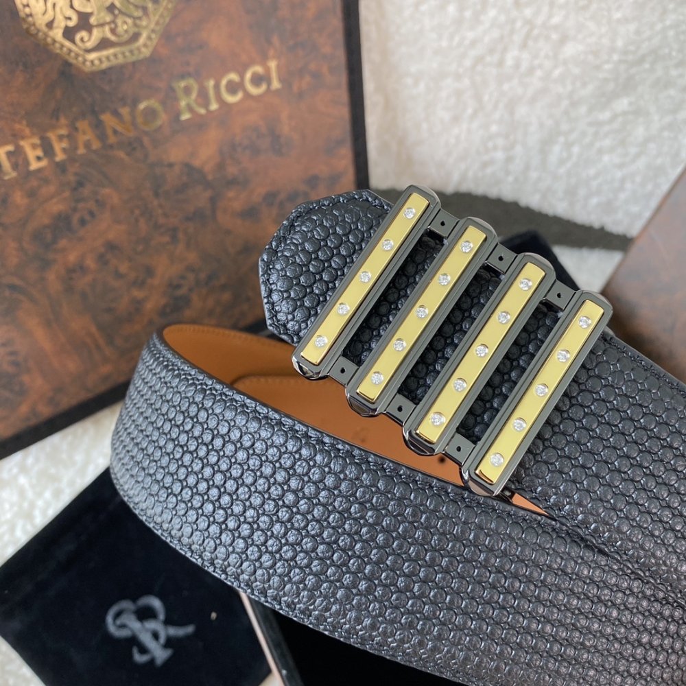 Ремень кожаный 38 мм фото 2