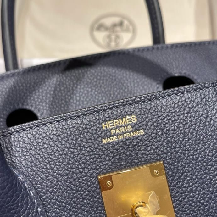 Сумка Birkin 30 в коже Togo фото 9