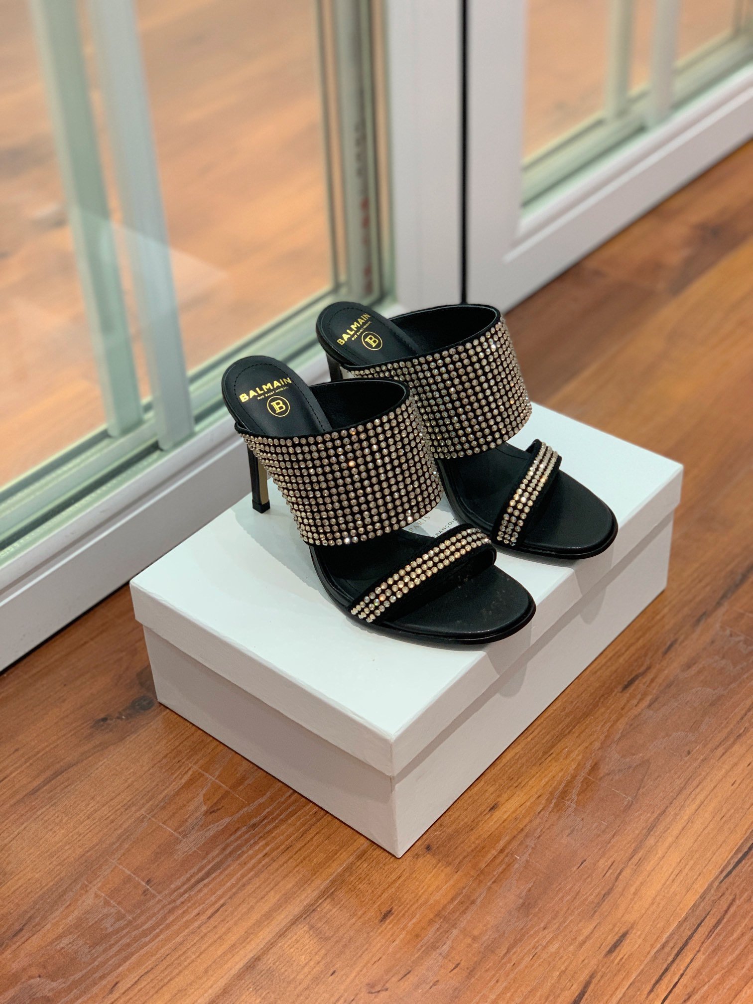 Balmain sandals best sale