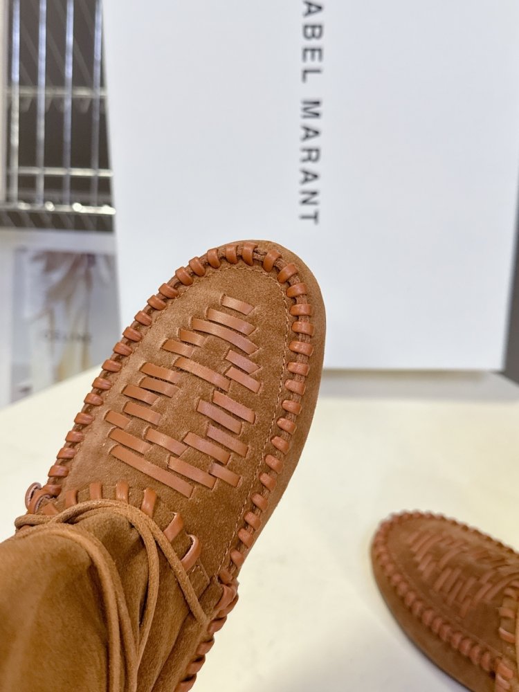 Boots leather women's фото 7