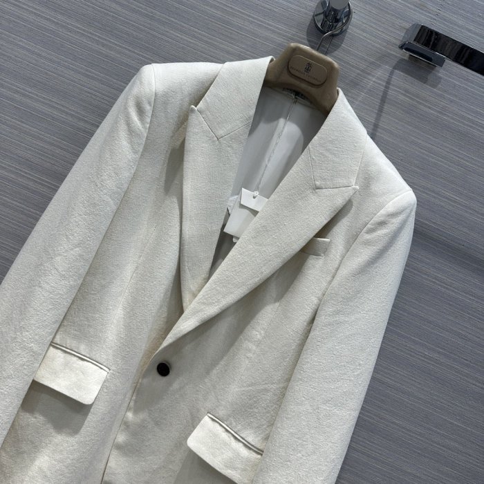 A jacket female linen фото 2