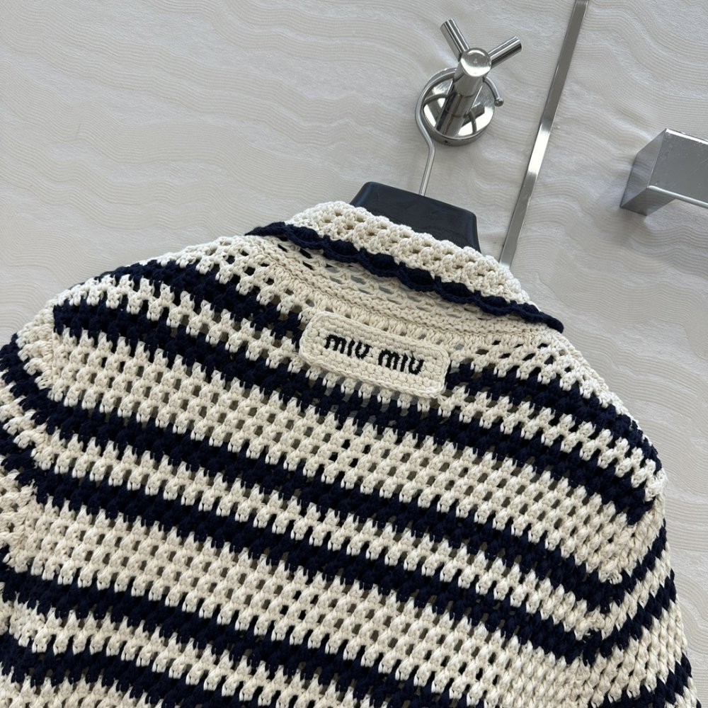 Knitted crochet cardigan from short sleeves фото 9