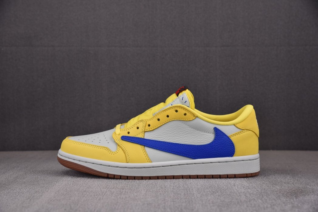 Sneakers WMNS Travis Scott x Air Jordan AJ 1 Low Canary