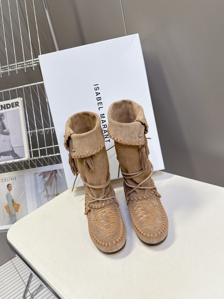 Boots leather women's