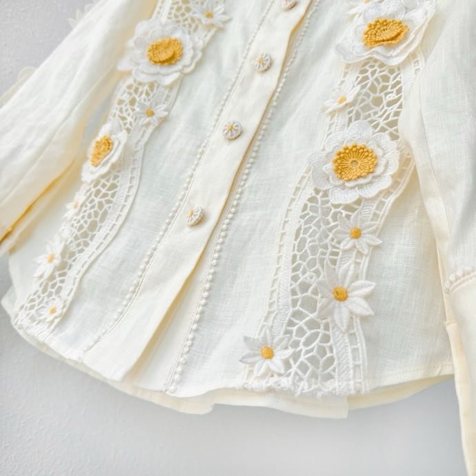 Shirt women's linen фото 6