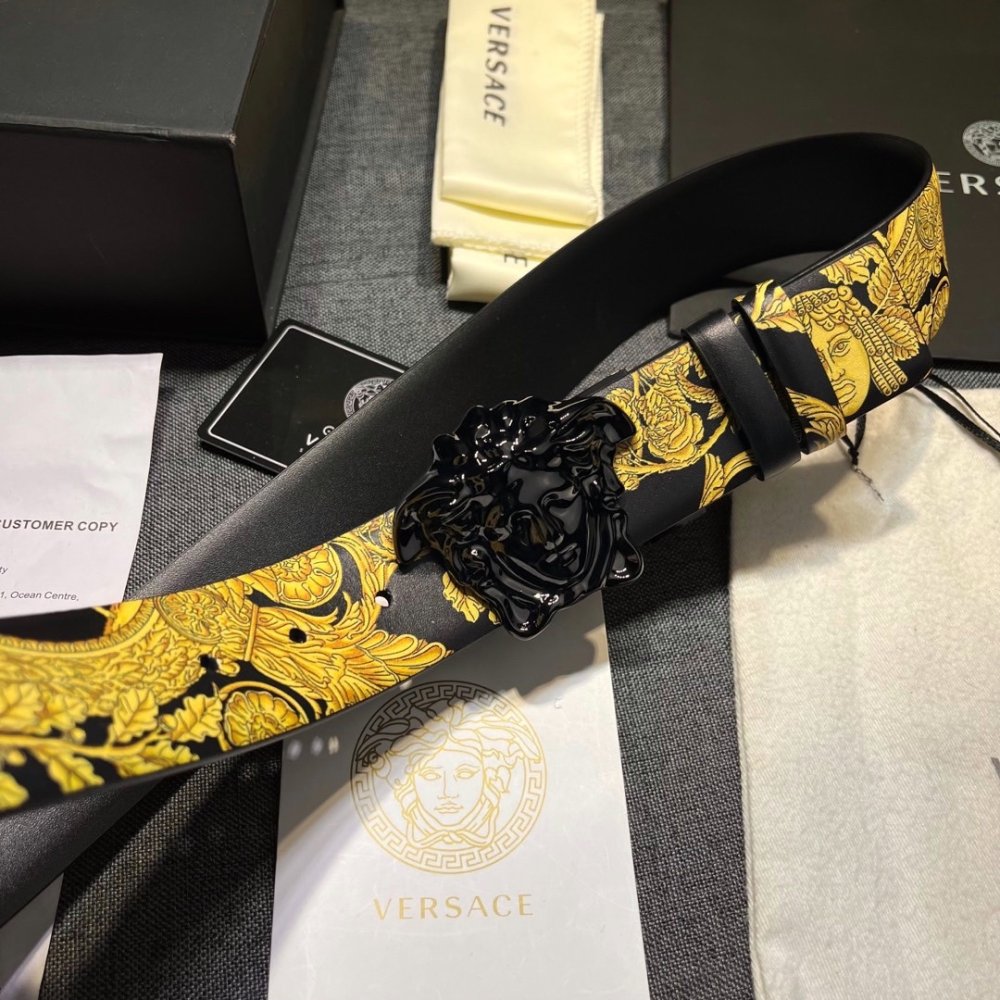 Belt leather 40 mm фото 7