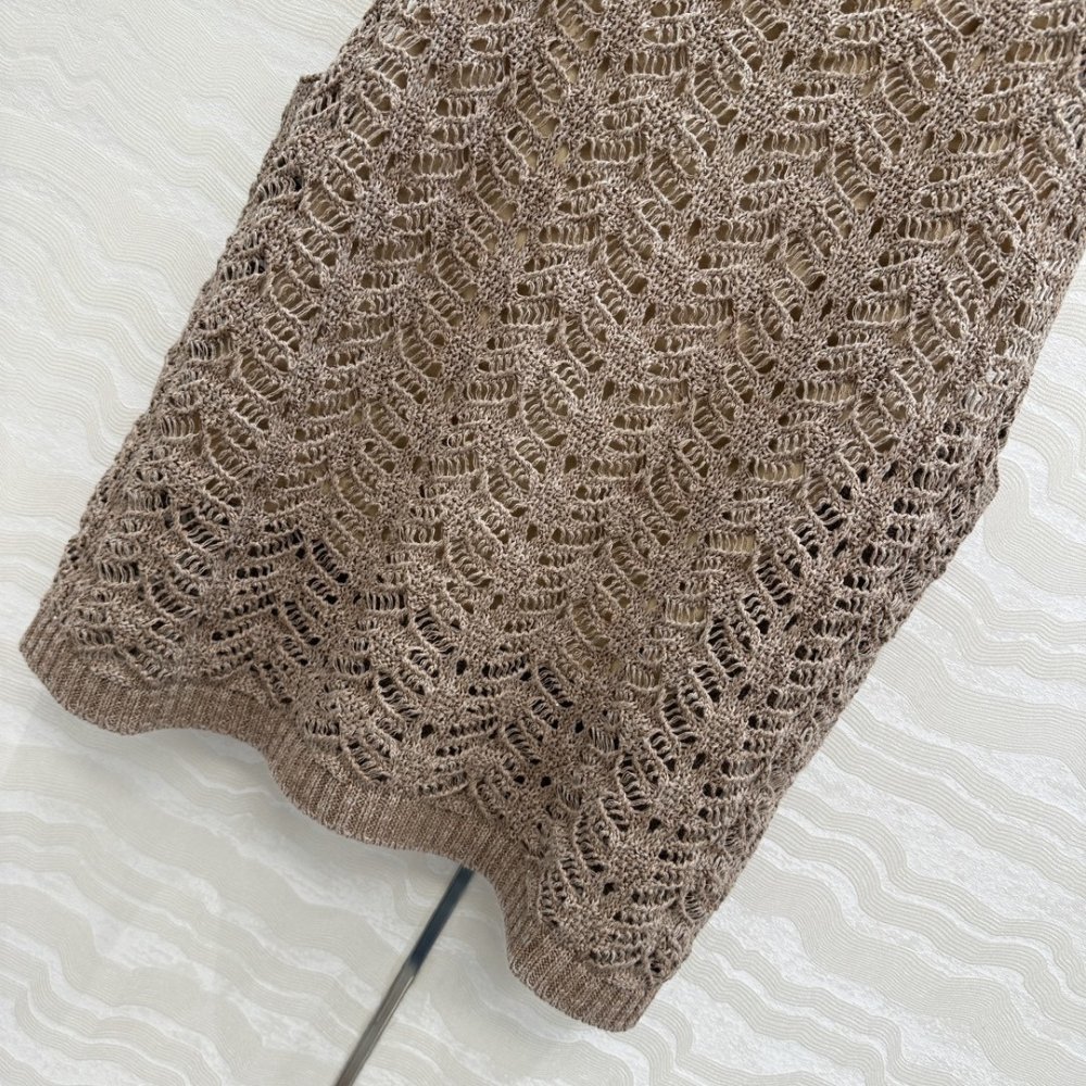 Майка вязаная женская фото 6