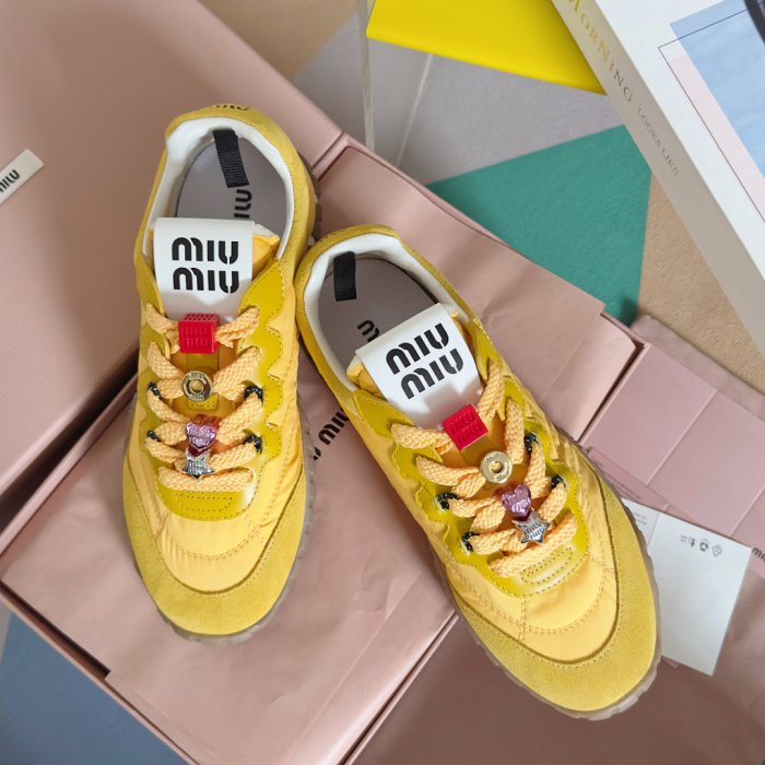 Sneakers Miu Miu Tyre фото 2