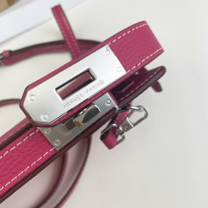 Кожаный чехол для телефона Hermes Hac a Box 17x10 см фото 5