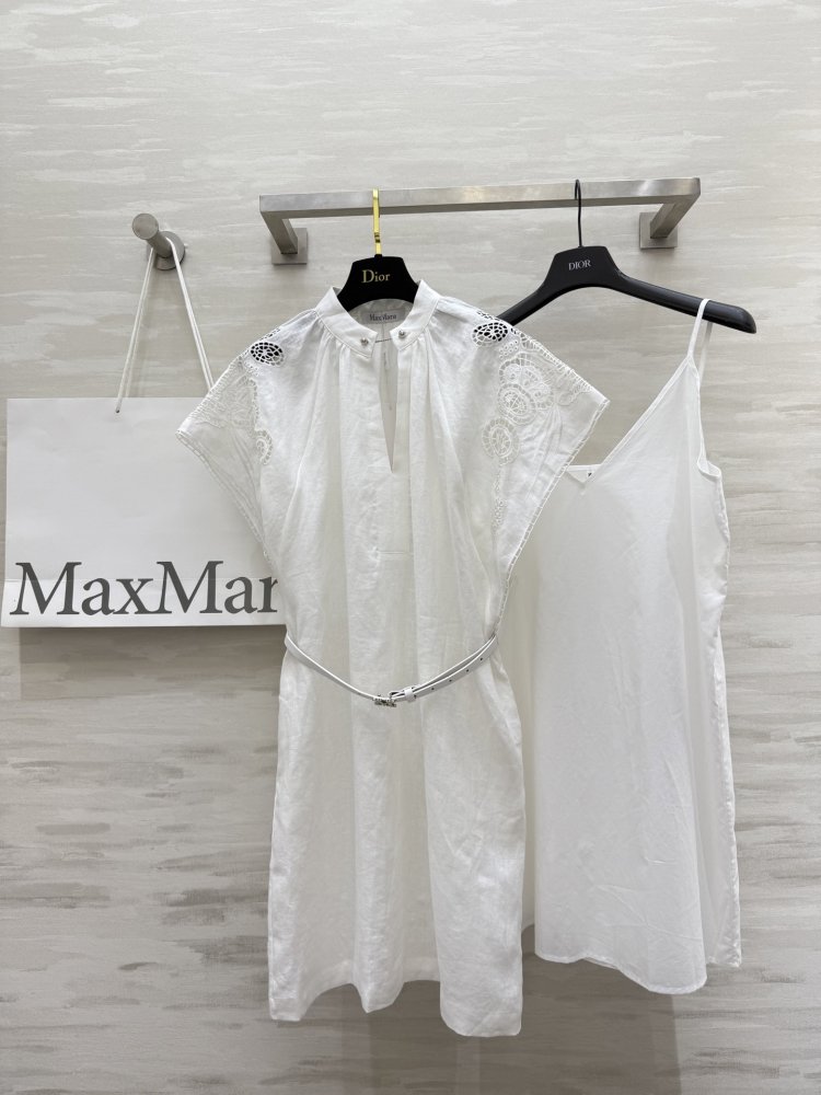 Роскошное льняное платье фото 8