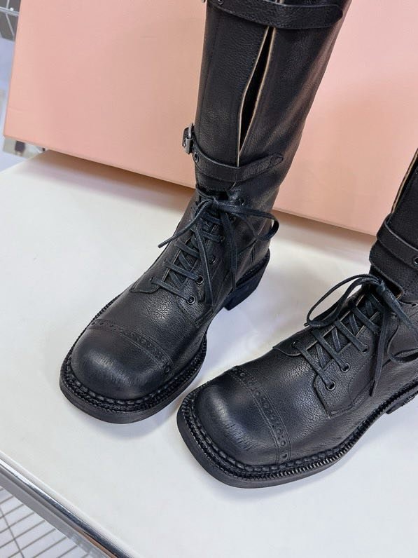 Сапоги кожаные женские фото 9