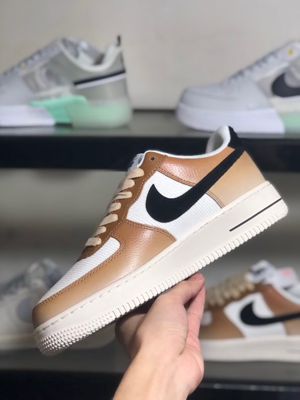 Sneakers  Air Force 1 07 Low White Brown фото 3