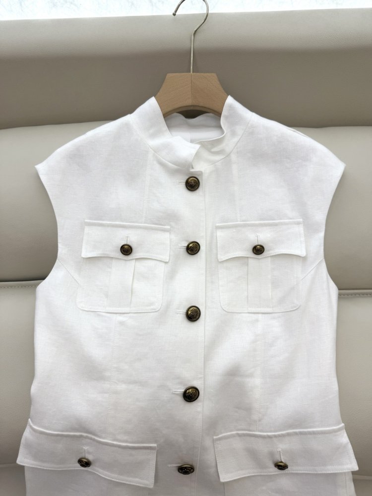 Льняной женский костюм фото 6