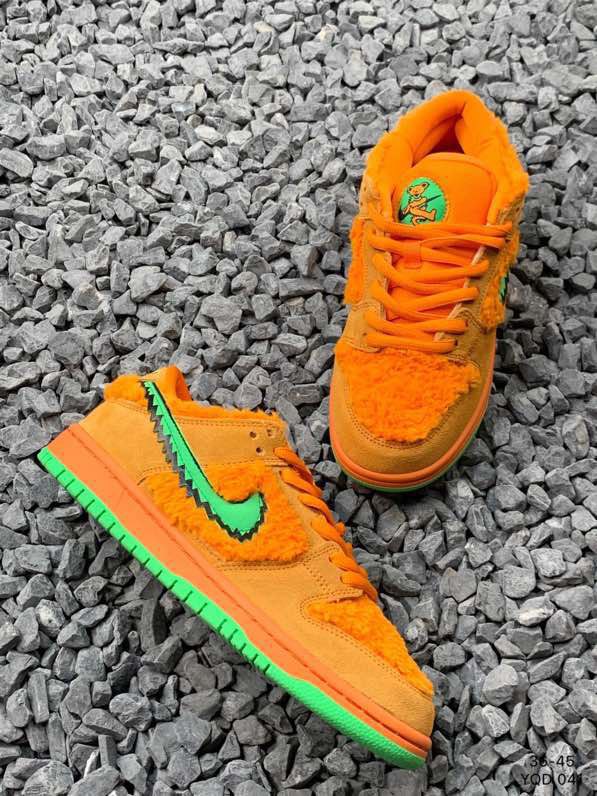 Sneakers Nike SB Dunk Low Grateful Dead Bears Orange фото 9