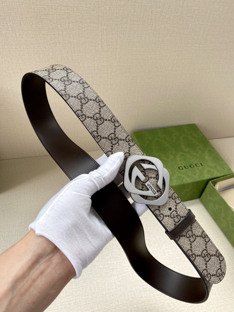 Belt leather 40 mm фото 4