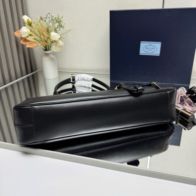 Сумкакожаная большая Tote Bag Black 1BG569 38 см фото 7