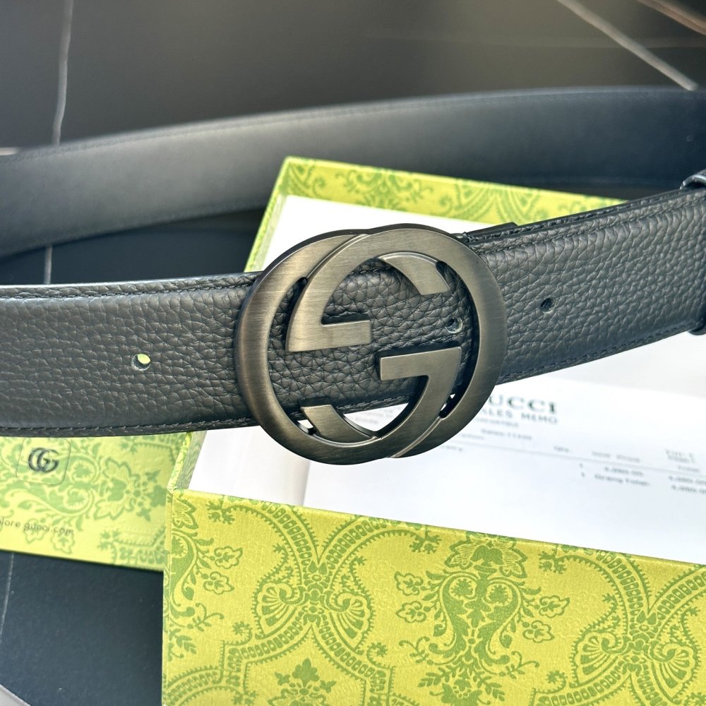 Belt leather 38 mm фото 4