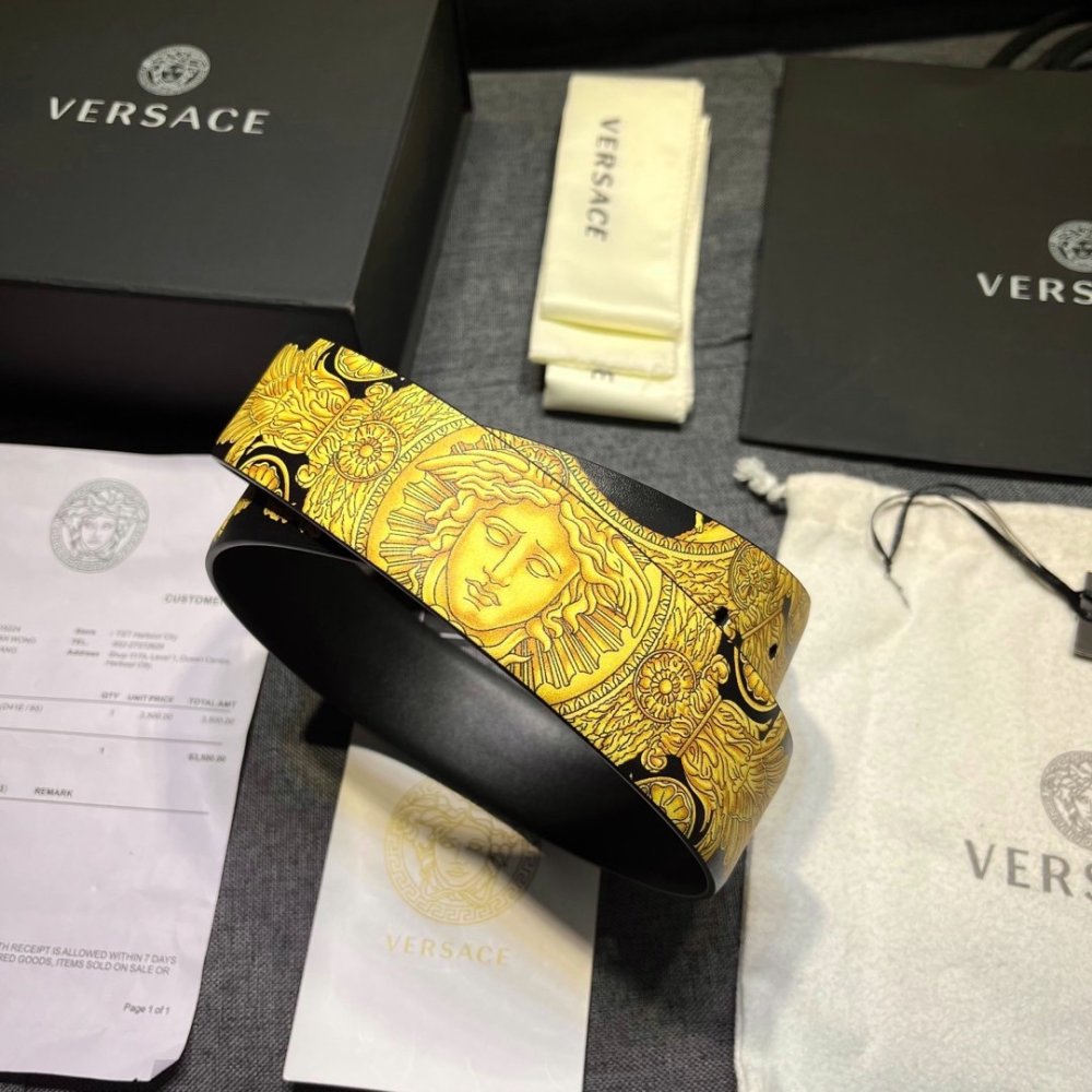 Belt leather 40 mm фото 8