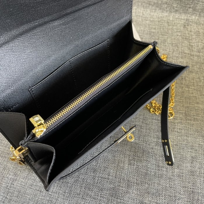 A bag across shoulder Kelly leather women's 22 cm фото 7