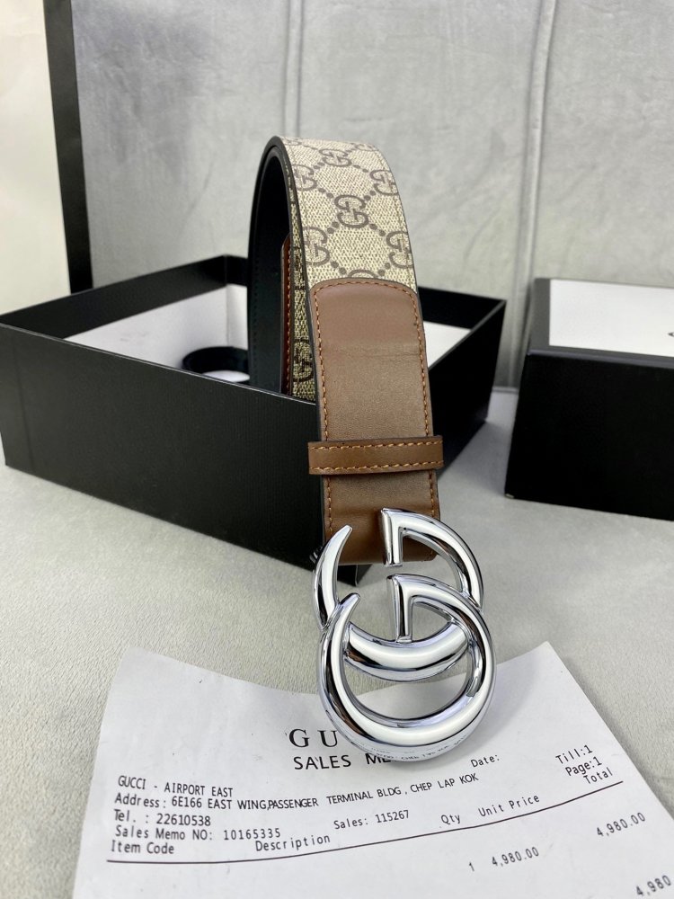 Belt leather 40 mm фото 5