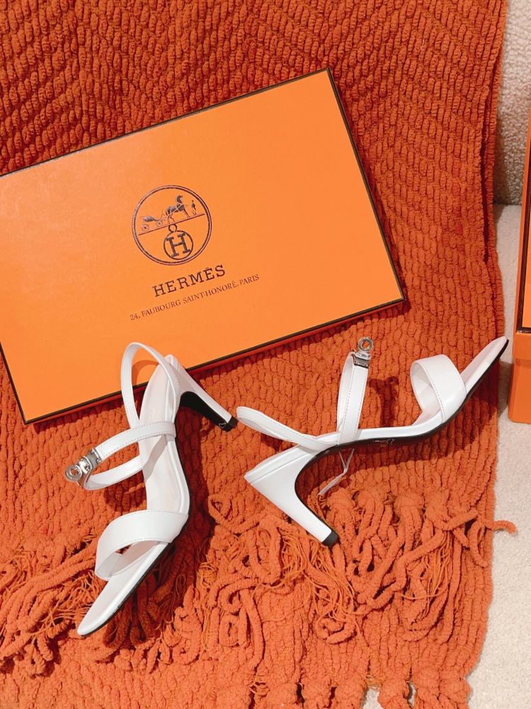 Босоніжки Hermes Glamour на підборах 7.5 см фото 5