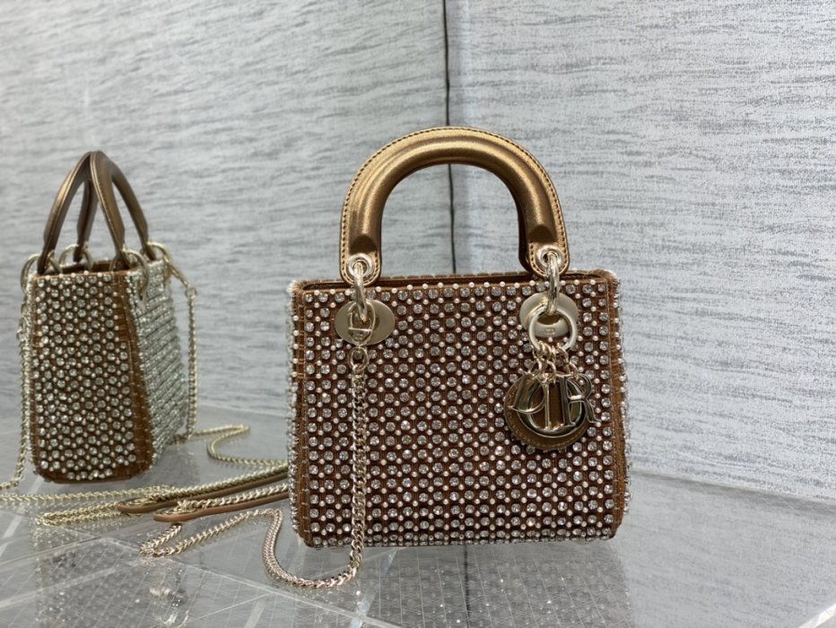 Сумка женская Lady Dior 17 см