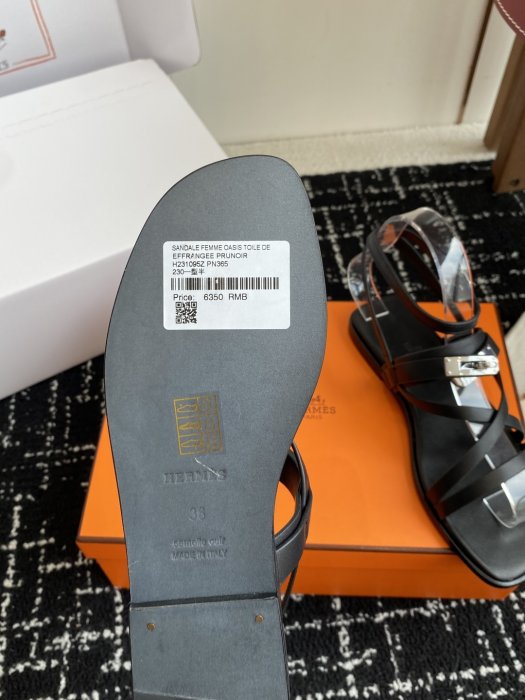 Босоножки Hermes Kelly фото 9