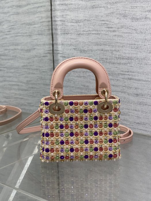 Сумка женская Lady Dior Micro 12 см фото 5