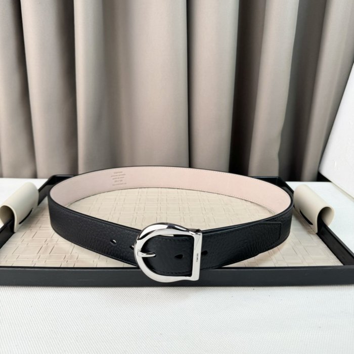 Belt leather 3.8 cm