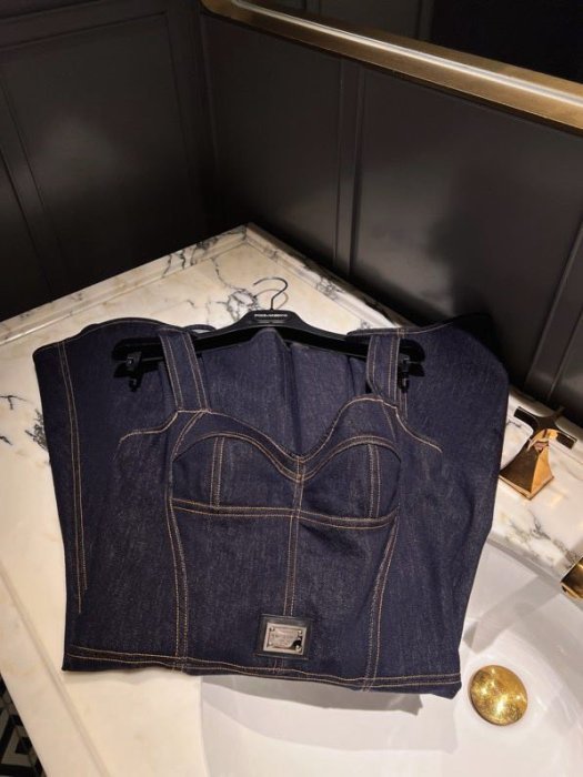 Платье джинсовое - размер L фото 9