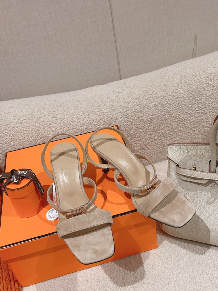 Босоніжки Hermes Glamour на підборах 7.5 см фото 4